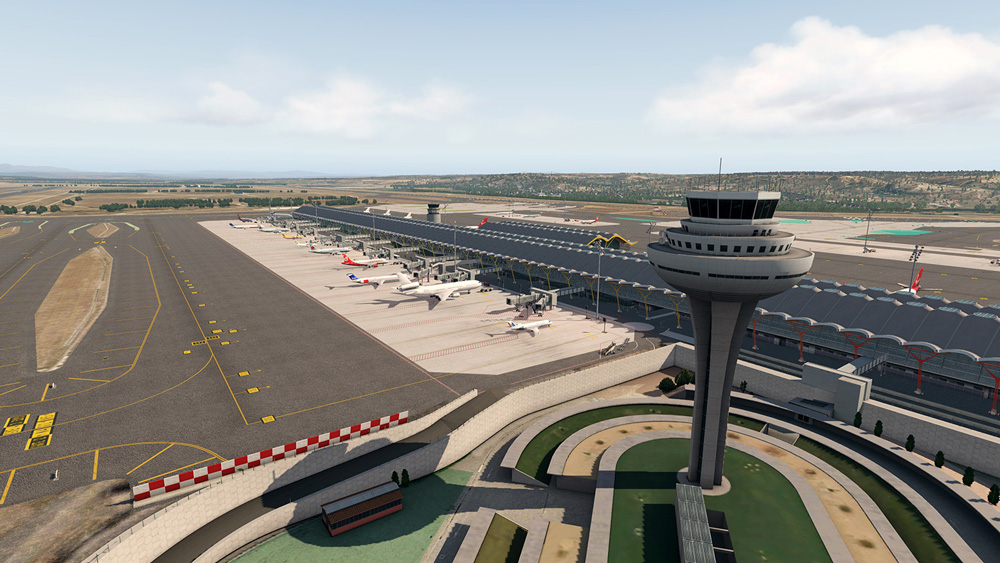 Windsock Simulations Releases Madrid-Barajas Airport for X-Plane 11 - Windsock Simulations