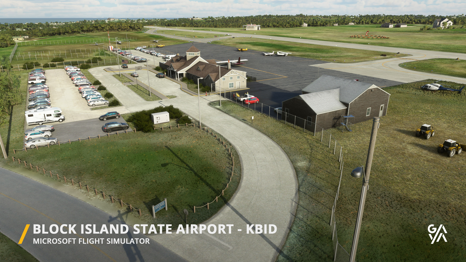 Gaya Simulations Releases Block Island State Airport for MSFS - Gaya Simulations