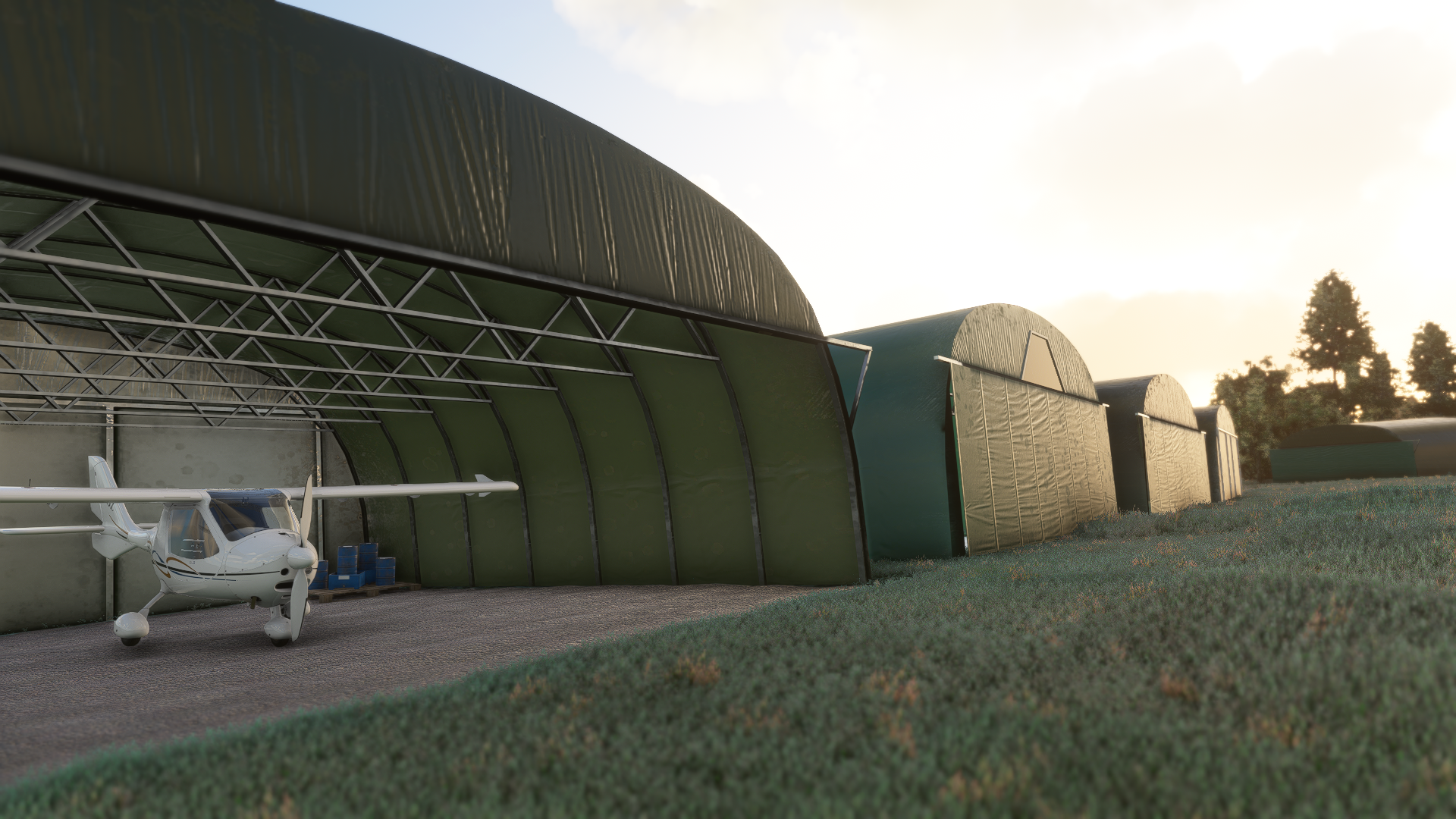 Burning Blue Design Releases Popham Airfield for Microsoft Flight Simulator - Burning Blue Design