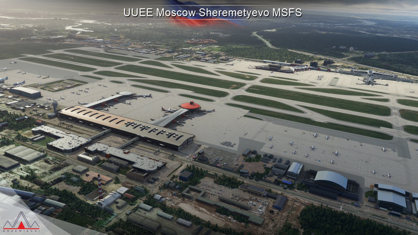 Drzewiecki Design Releases Sheremetyevo for MSFS - Drzewiecki Design, Microsoft Flight Simulator