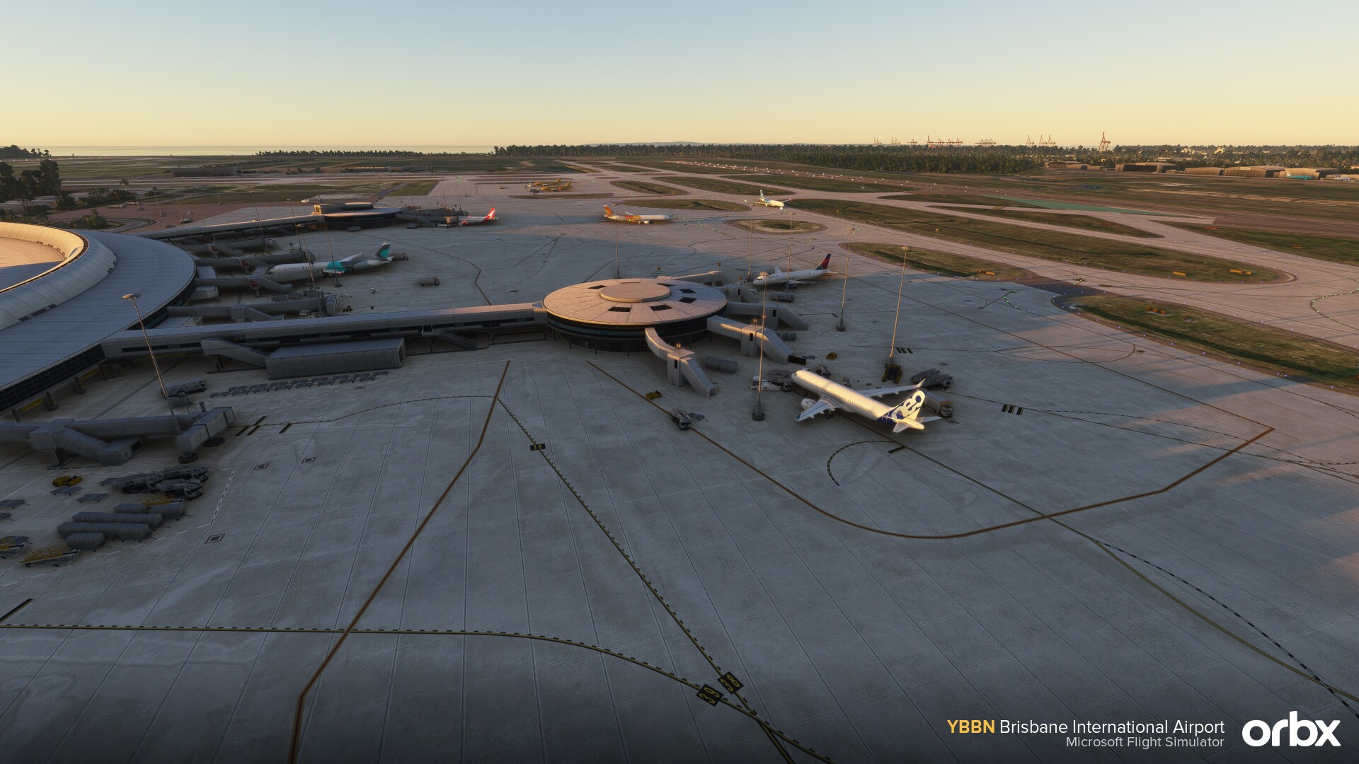 Orbx Announces Brisbane Airport for MSFS - Microsoft Flight Simulator, Orbx