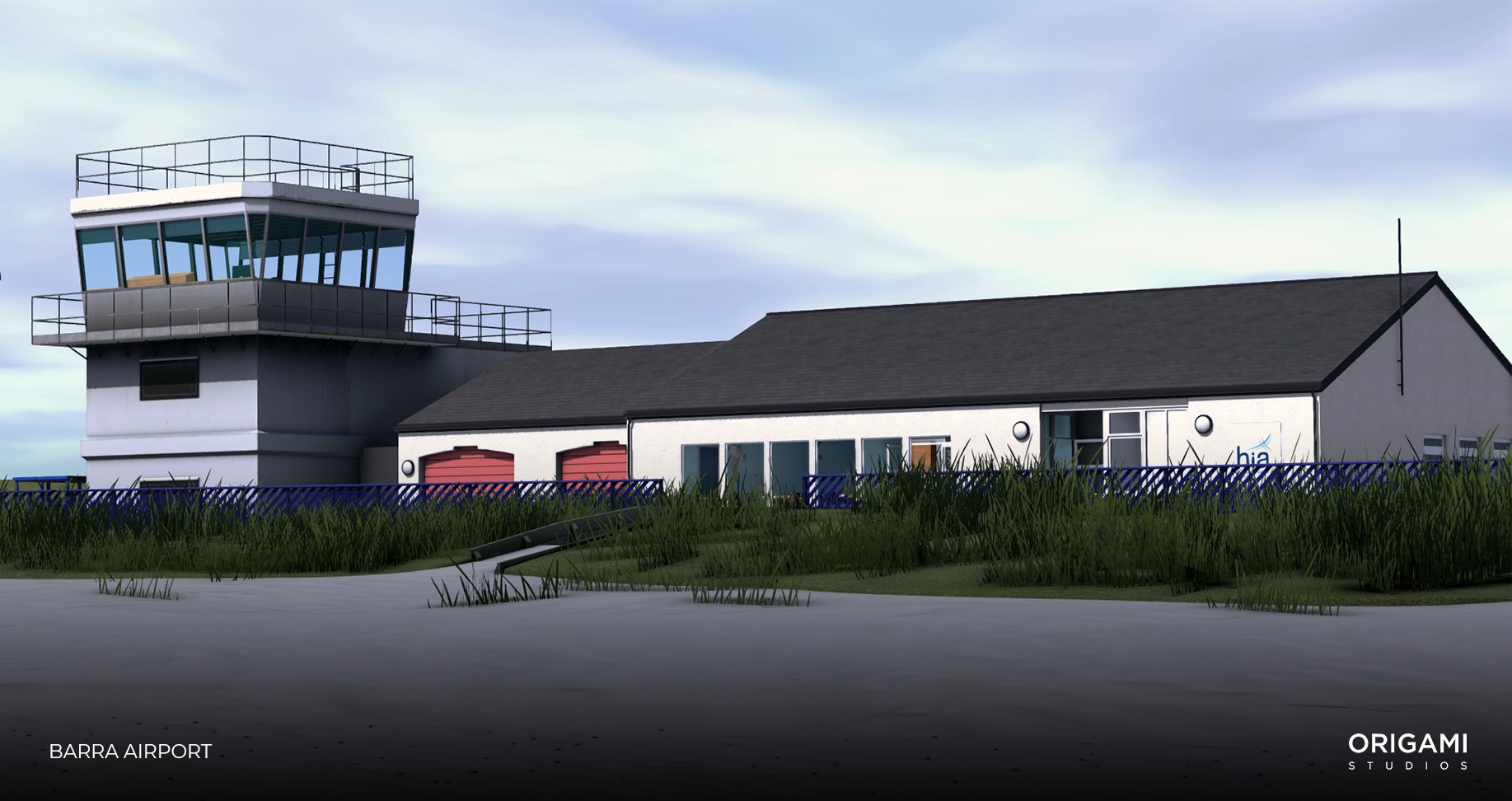 Origami Studios Previews Barra Airport for X-Plane 11 - Origami Studios