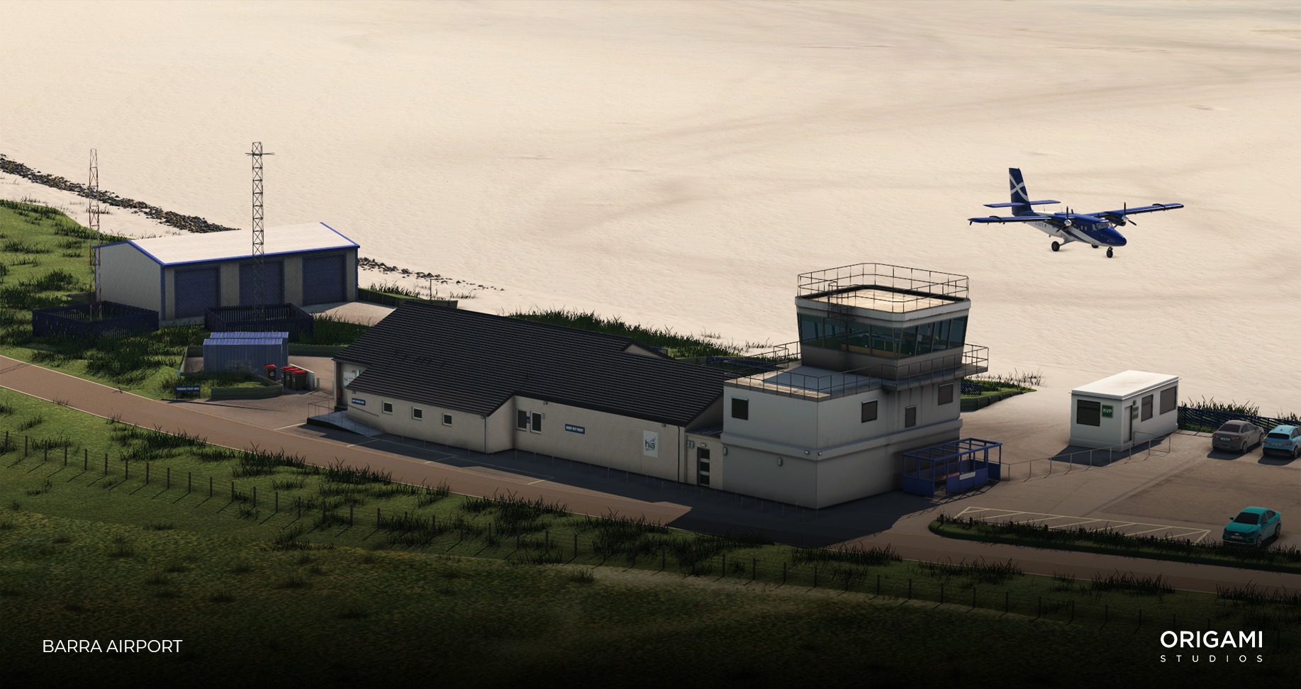 Origami Studios Previews Barra Airport for X-Plane 11 - Origami Studios