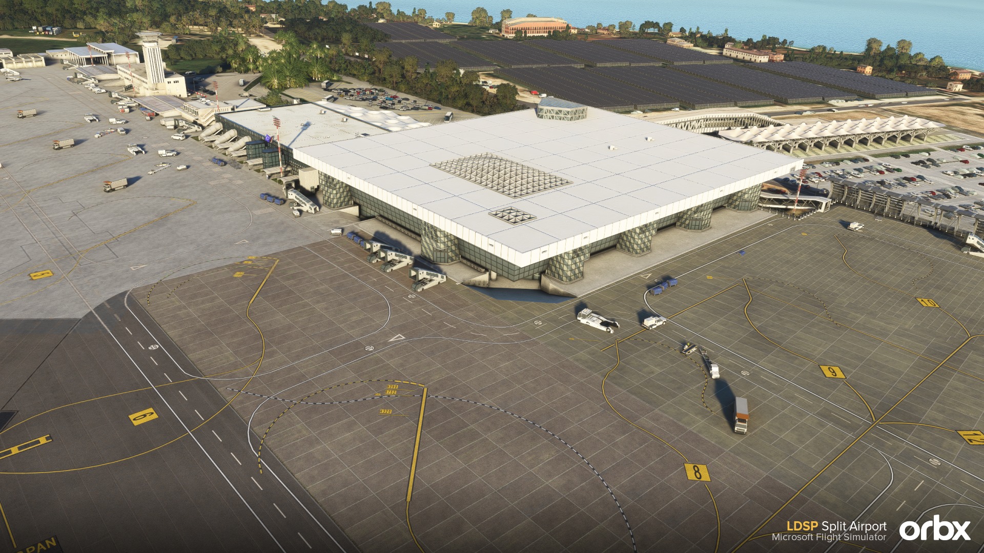 Orbx Announces Split Airport for MSFS - Microsoft Flight Simulator, Orbx