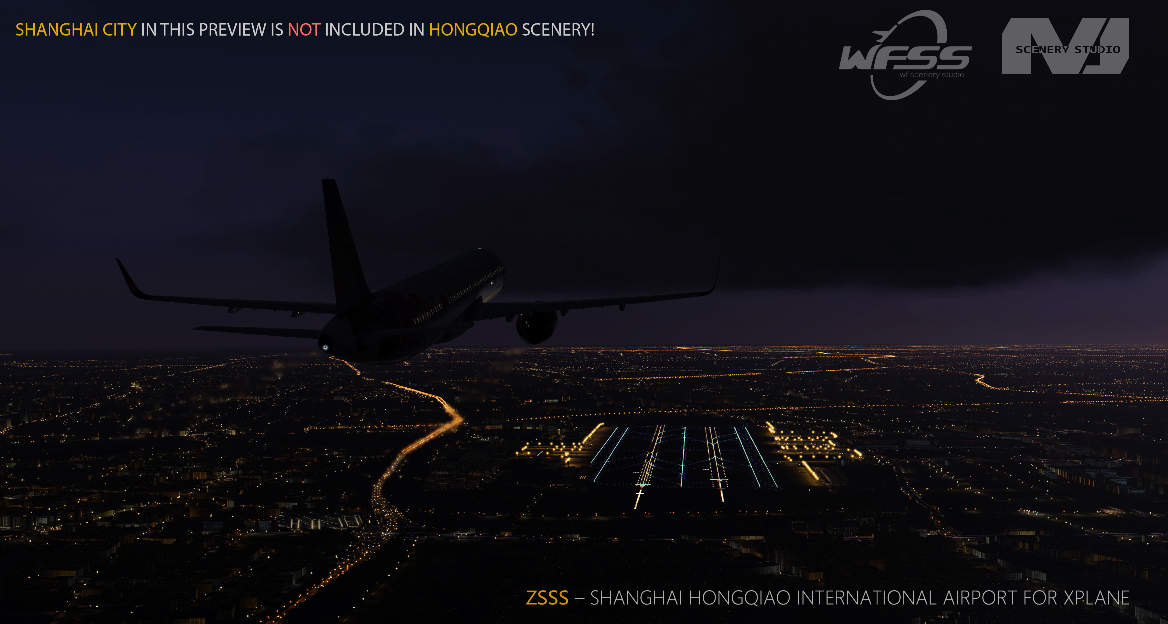 AMJ Scenery Studio Releases Shanghai Hongqiao Airport for X-Plane 11 - AMJ Scenery Studios