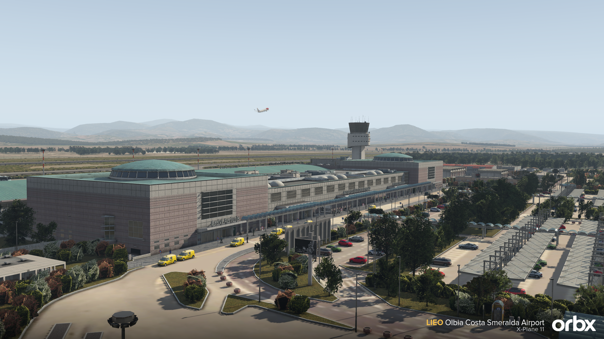 Orbx Releases Olbia Airport for XP11 - Orbx, X-Plane