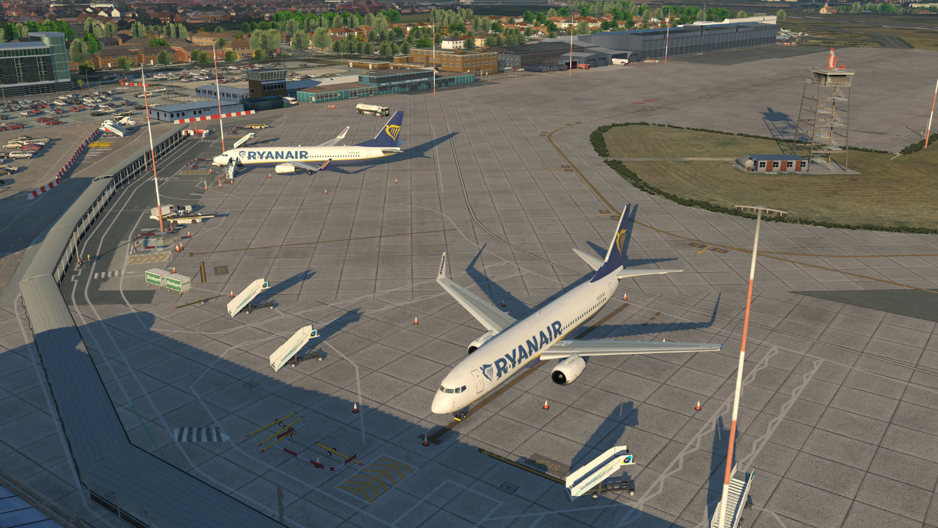 Boundless Simulations Releases London Southend Airport for X-Plane 11 - FlightSimExpo, FSExpo 2021, Microsoft Flight Simulator, Prepar3D, Thrustmaster, X-Plane