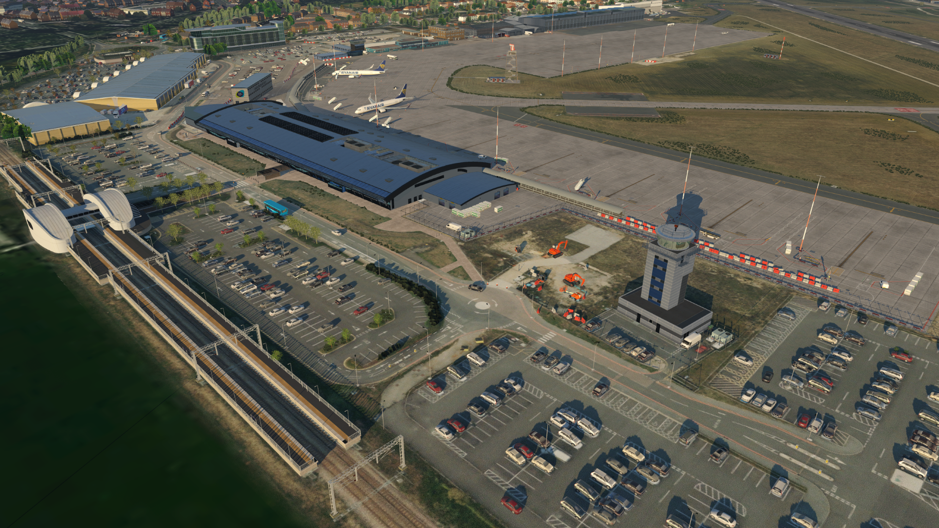 Boundless Simulations Releases London Southend Airport for X-Plane 11 - FlightSimExpo, FSExpo 2021, Microsoft Flight Simulator, Prepar3D, Thrustmaster, X-Plane