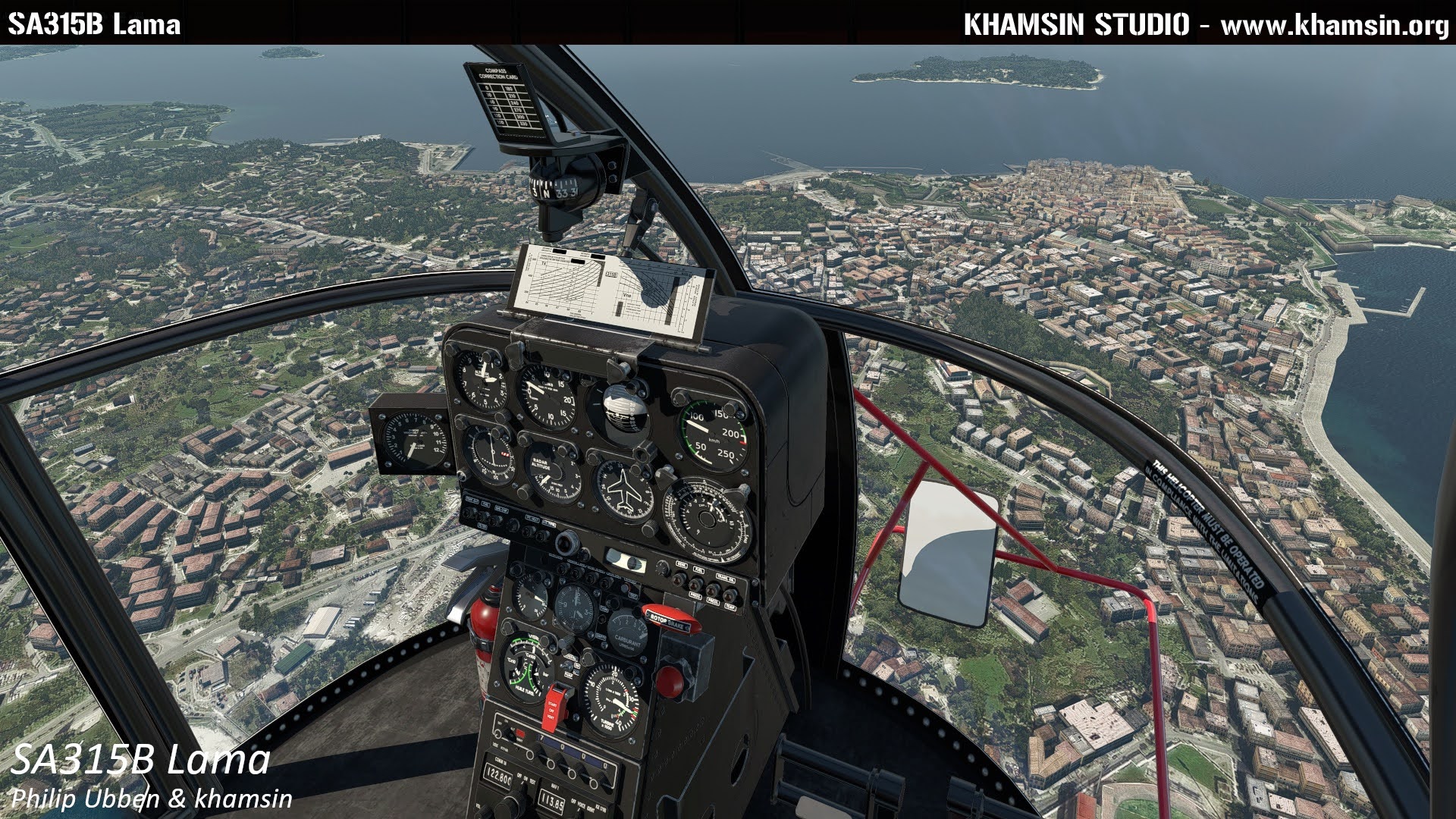 Philip Ubbem Releases SA 315B Lama Helicopter for X-Plane - Philip Ubben, X-Plane