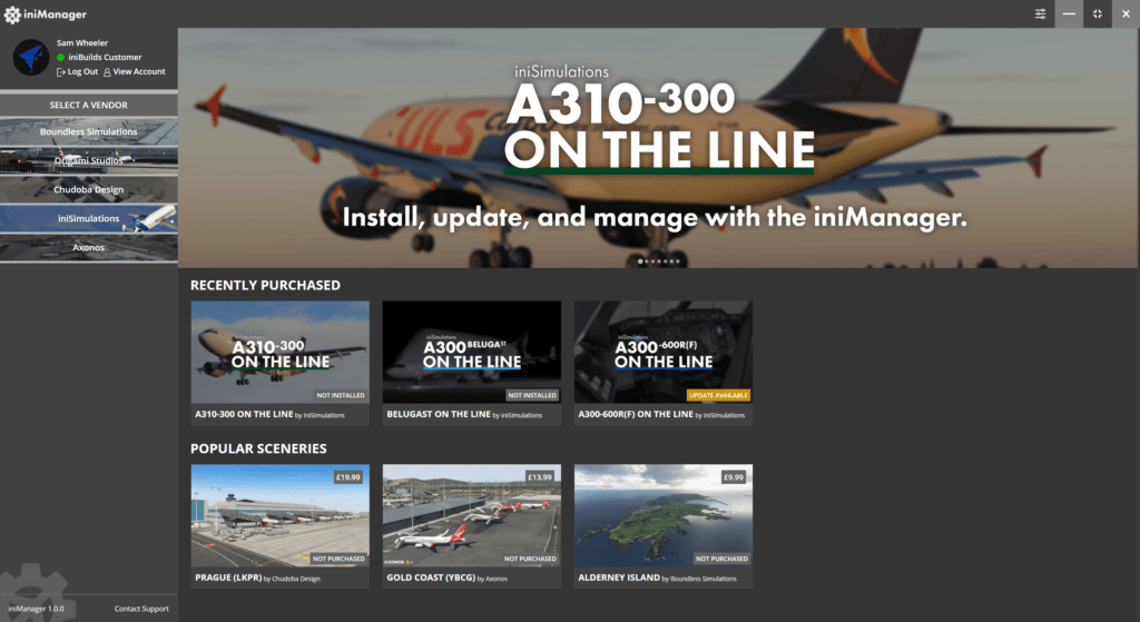iniBuilds Releases A310 MRTT, Announces iniManager and Beluga Update - IniBuilds, Microsoft Flight Simulator, X-Plane