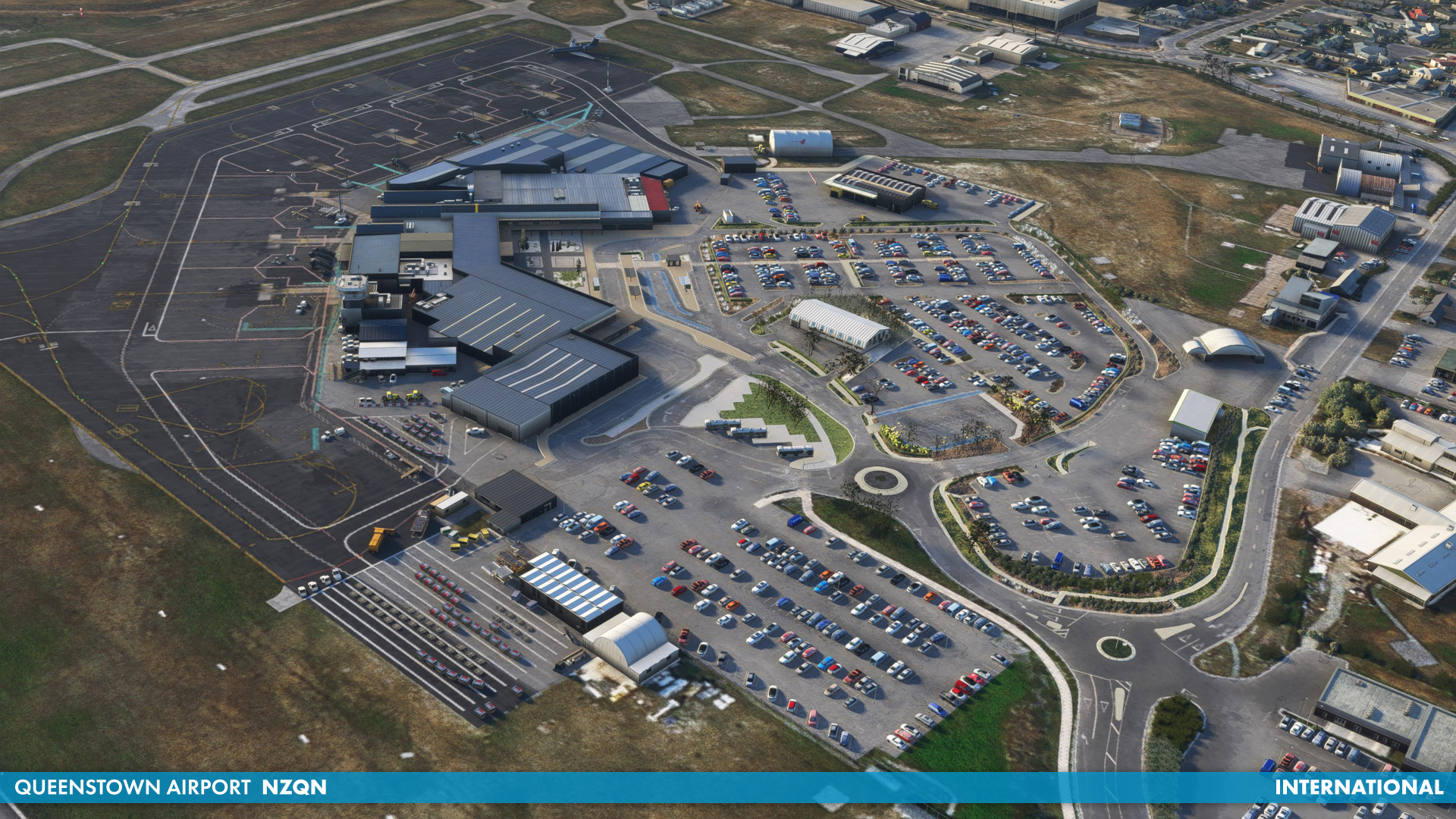 iniBuilds Releases Queenstown Airport for MSFS - IniBuilds, Microsoft Flight Simulator
