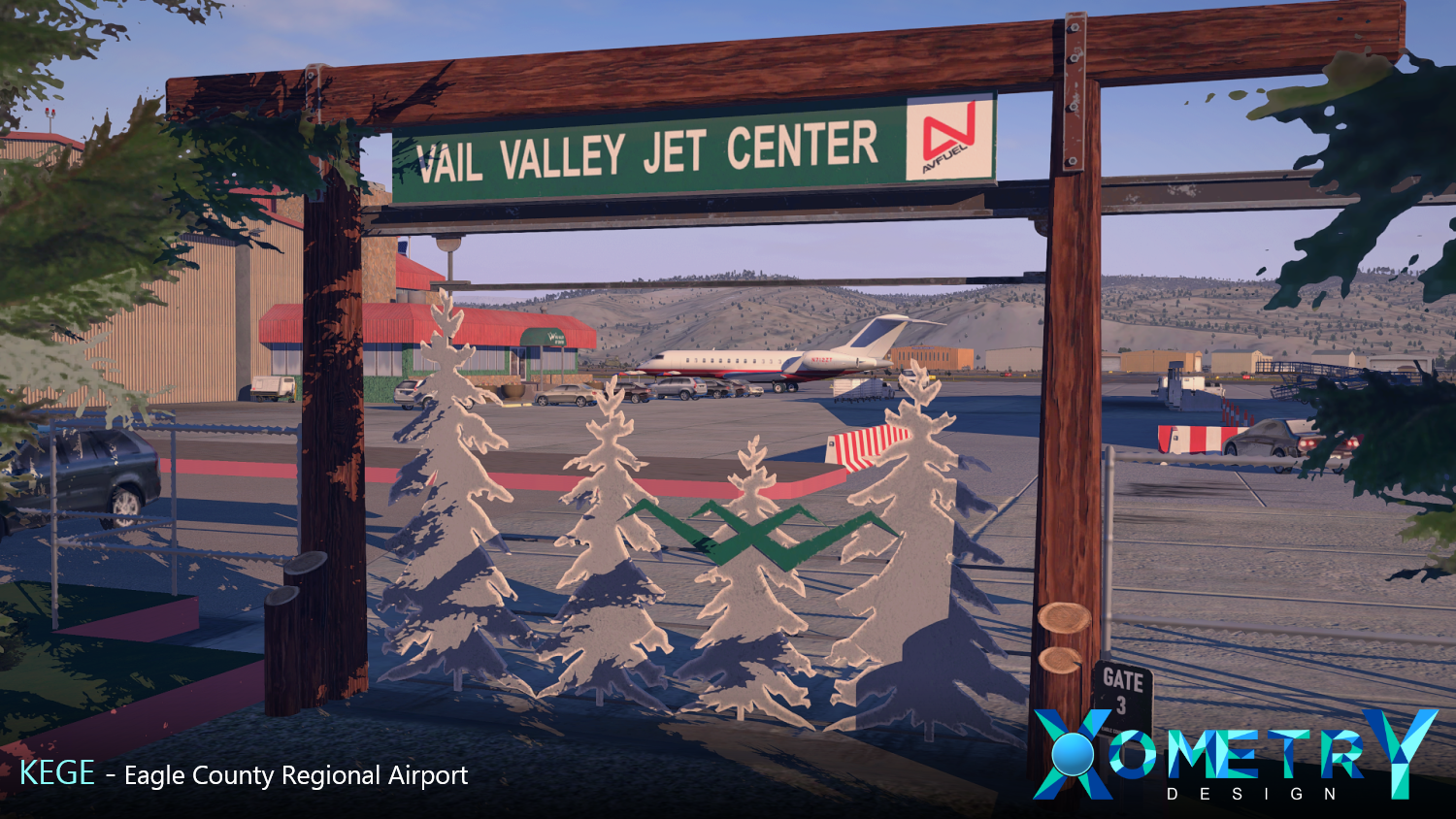 Xometry Announces Eagle County Regional Airport for X-Plane 11 - IniBuilds, X-Plane, Xometry