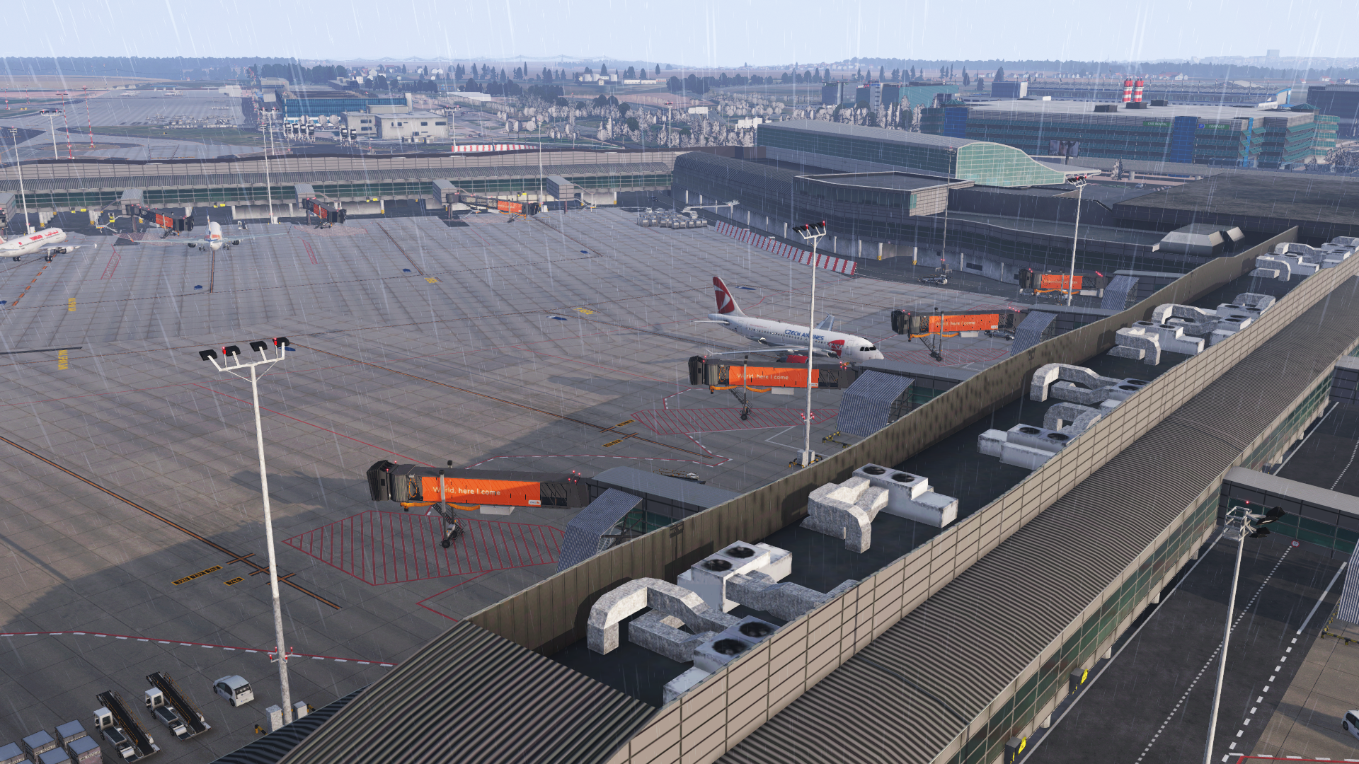 FSNews Exclusive: Chudoba Design Previews Major Update for Prague Airport - Exclusive