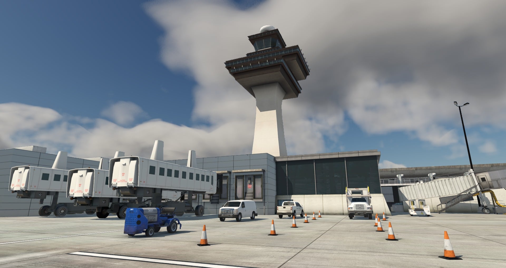 Nimbus Simulation Studios Washington Dulles Airport On Final - Nimbus Simulation
