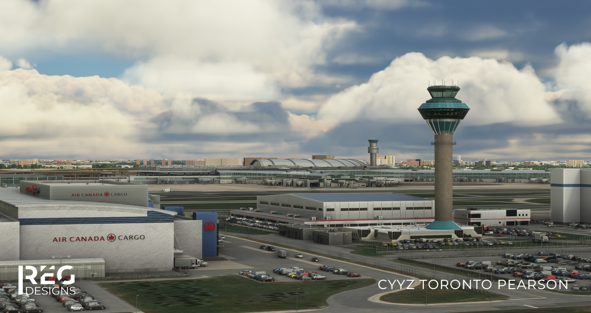 RegDesigns Announces Toronto Pearson Airport for MSFS - RegDesigns