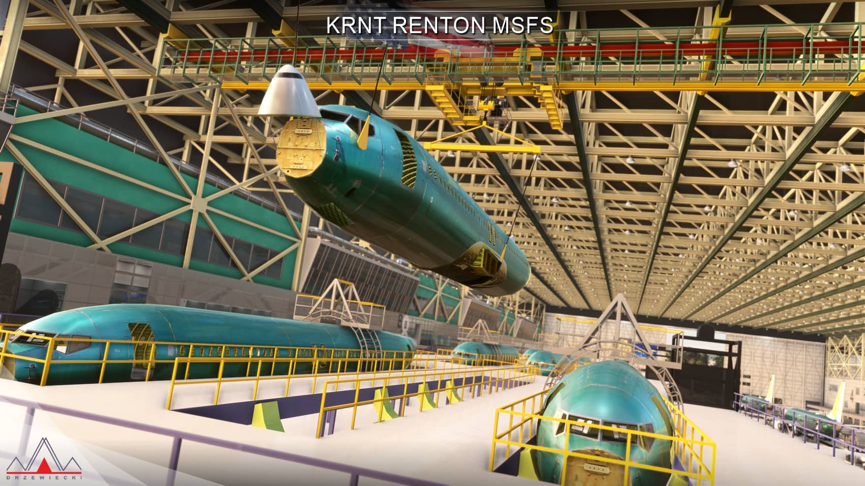Drzewiecki Design Releases Renton for MSFS - Drzewiecki Design, Microsoft Flight Simulator