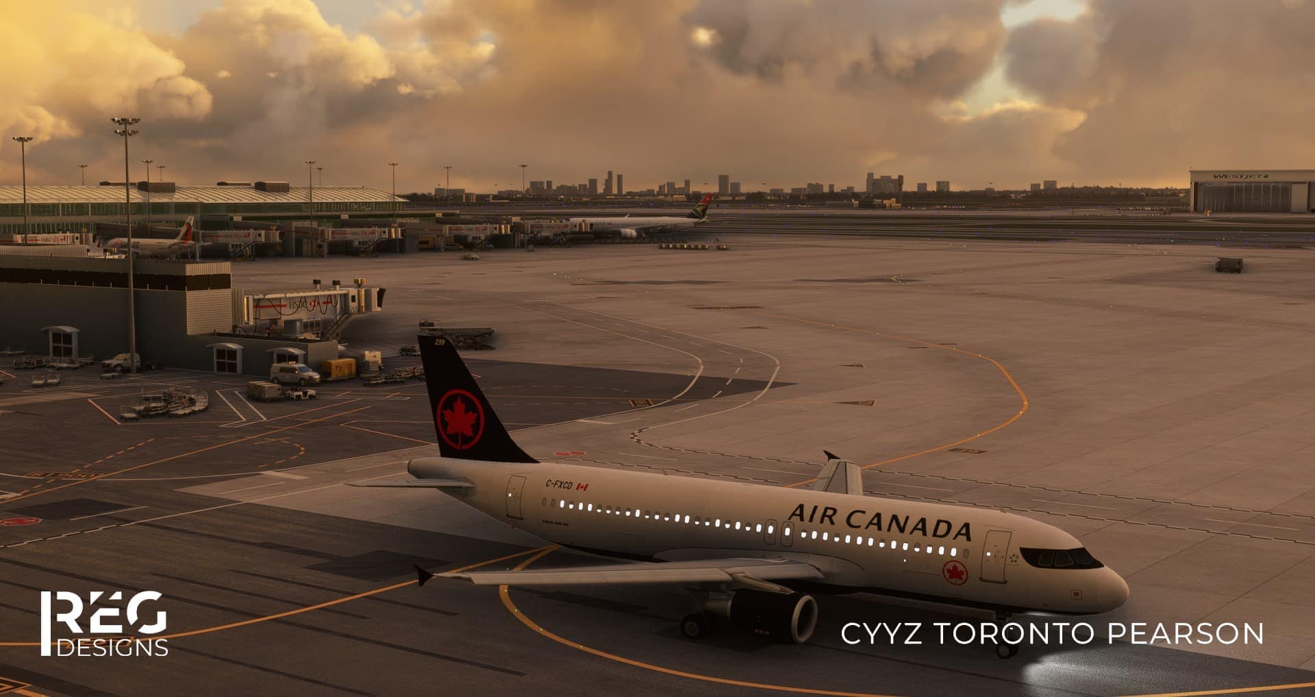 RegDesigns Releases Toronto Airport for MSFS - Microsoft Flight Simulator, Uncategorized, WF Scenery Studio
