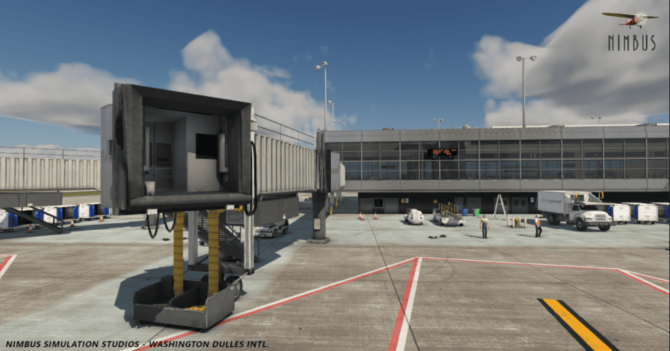 Nimbus Sim Releases Washington Dulles Intl. for X-Plane - Nimbus Simulation