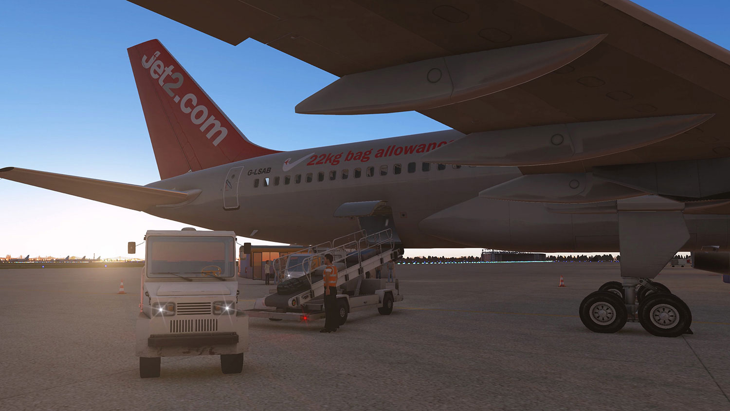 Stairport Sceneries Releases GroundService for X-Plane - Stairport Sceneries, X-Plane