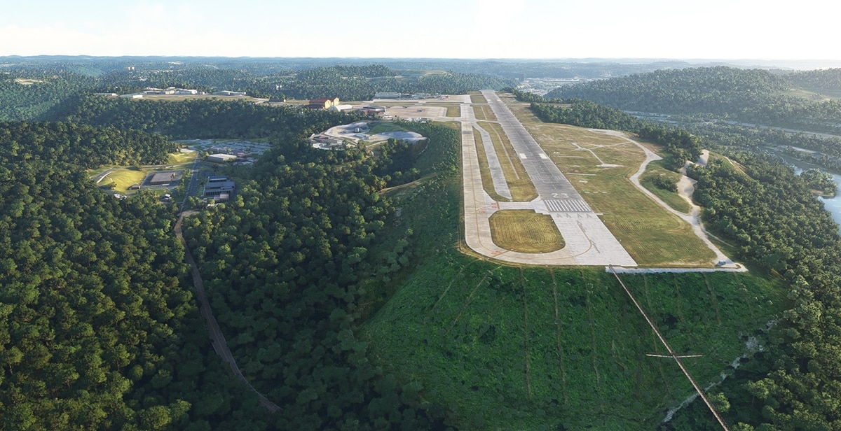 Orbx Releases West Virginia Yeager Airport for MSFS - Microsoft Flight Simulator, FlightFX