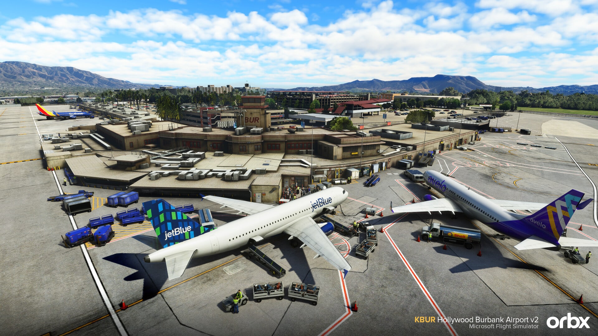 Orbx Announces Hollywood Burbank Airport v2 for MSFS - Microsoft Flight Simulator, FlightFX