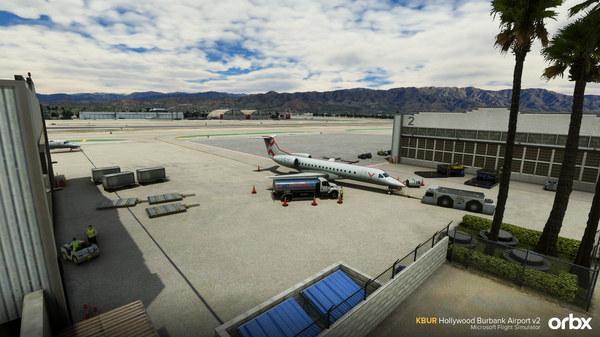 Orbx Announces Hollywood Burbank Airport v2 for MSFS - Microsoft Flight Simulator, FlightFX