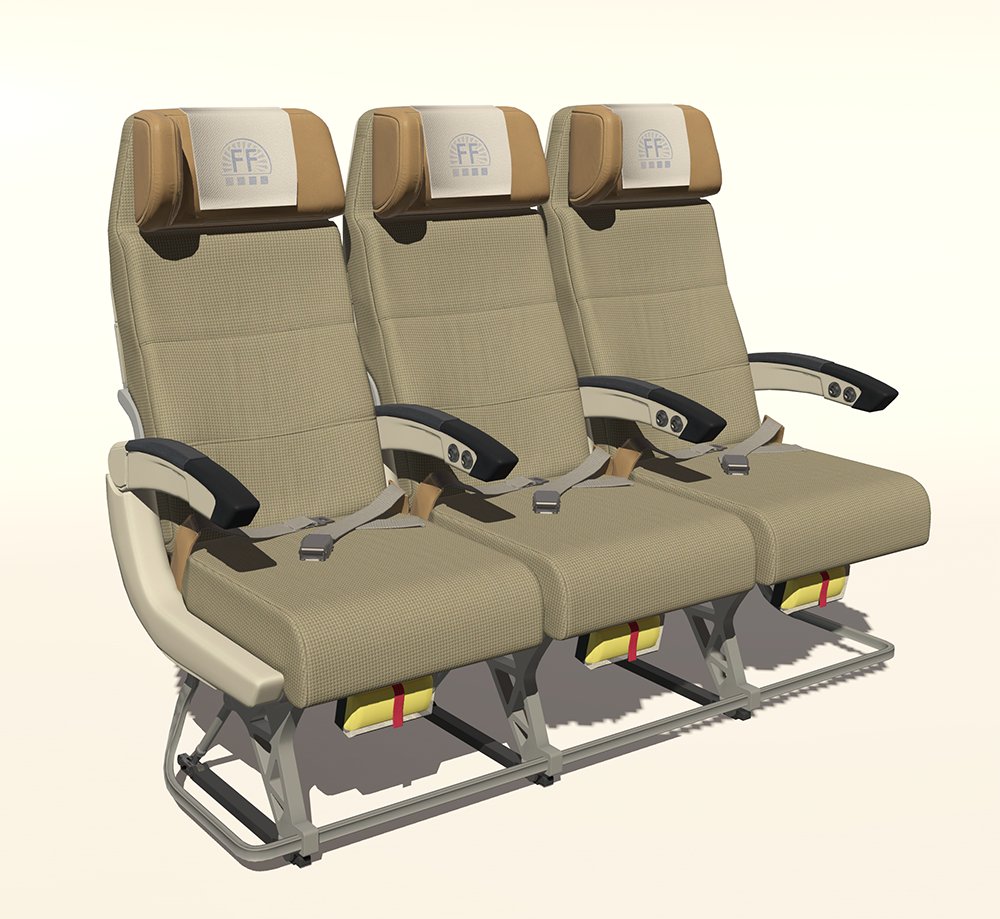 FlightFactor Previews 787 Seat Models - X-Plane, FlightFactor