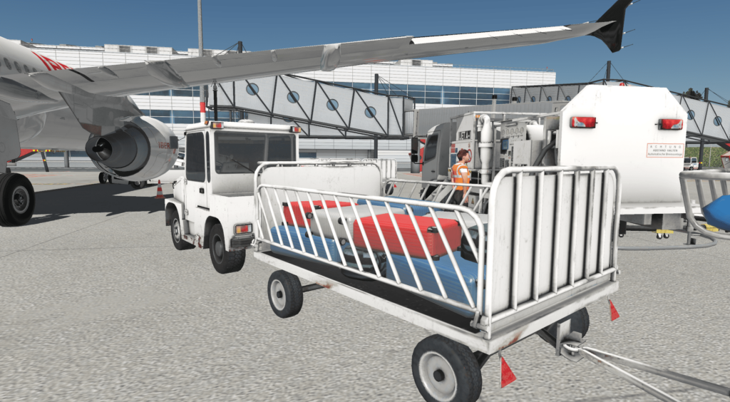 Review: SAM GroundService for X-Plane - Review, Stairport Sceneries, X-Plane