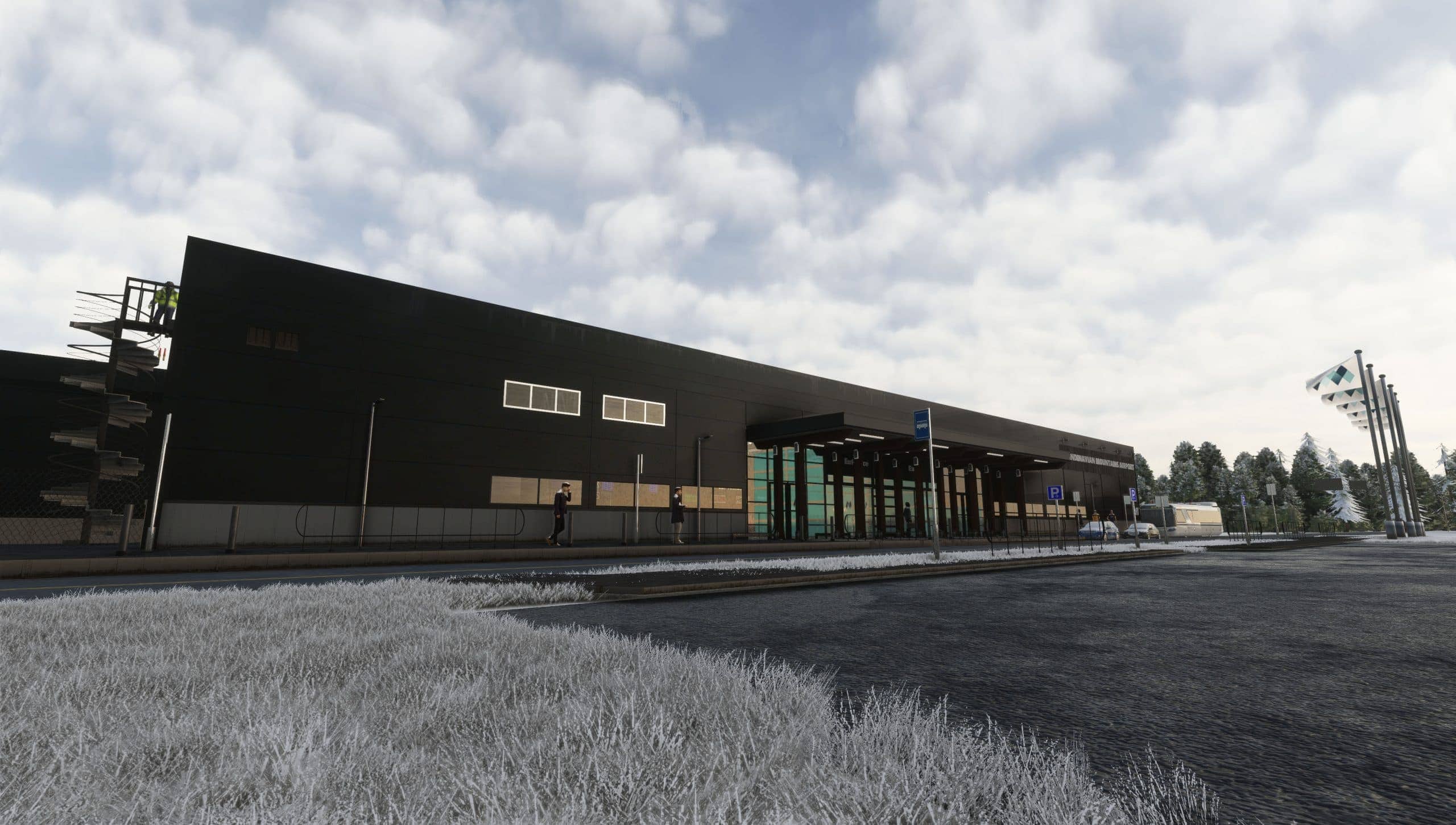Skyline Simulations Releases Scandinavian Mountains Airport - Microsoft Flight Simulator, Miltech Simulations, Orbx