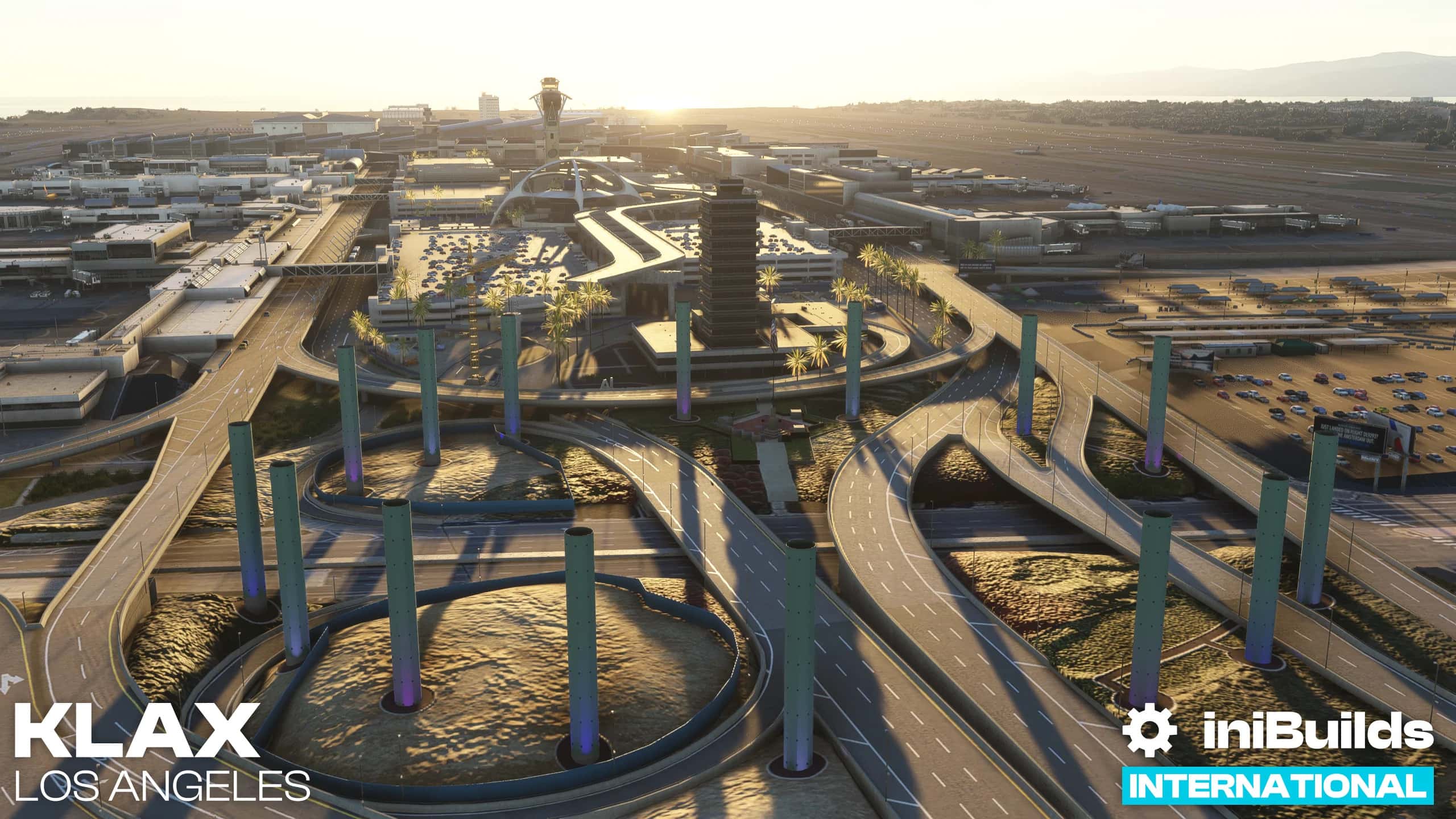 iniBuilds Releases Los Angeles Airport for MSFS - Microsoft Flight Simulator, Miltech Simulations, Orbx