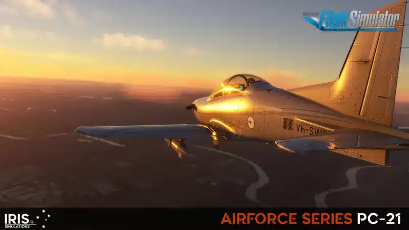<strong>IRIS Releases PC-21 for MSFS</strong> - IRIS Simulations, Microsoft Flight Simulator