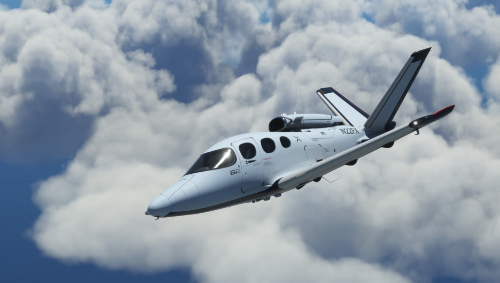 FlightFX SF50 Vision Jet Releasing This Month for $24.99 - FlightFX, Microsoft Flight Simulator