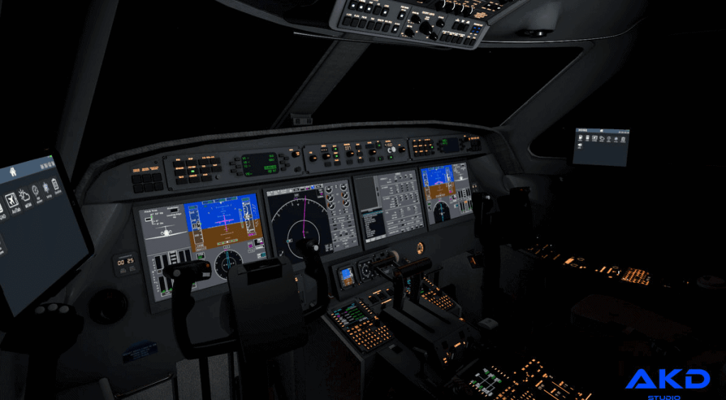 AKD Studio Releases GLF550 for X-Plane - AKD Studio, X-Plane