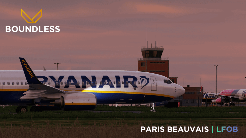 Boundless Paris Beauvais for X-Plane Released - X-Plane, BOUNDLESS