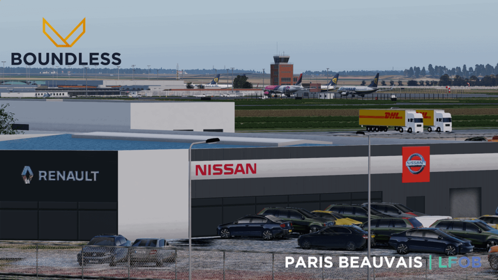 Boundless Paris Beauvais for X-Plane Released - X-Plane, BOUNDLESS
