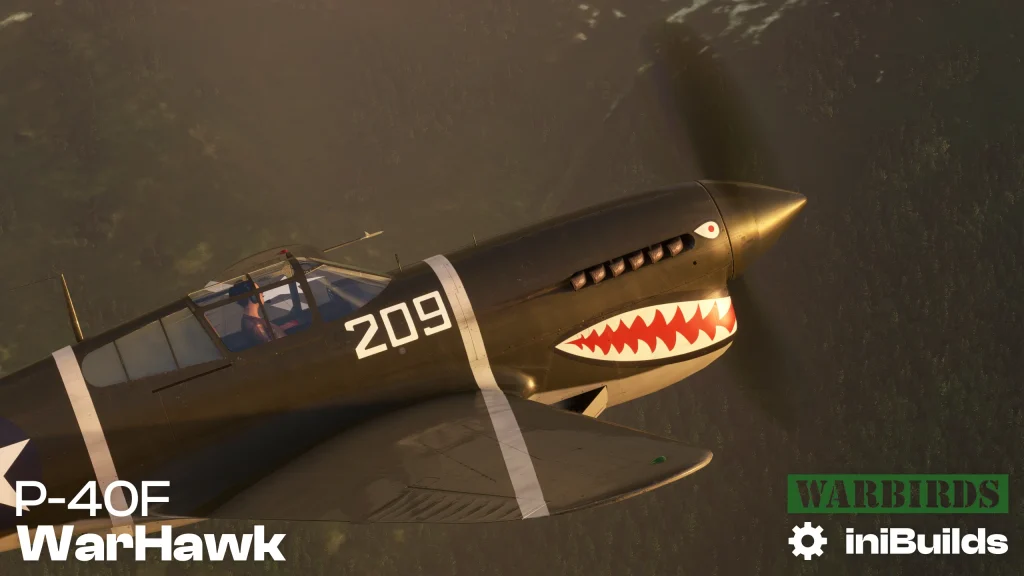 P-40F WarHawk by iniBuilds Now Released for MSFS - IniBuilds, Microsoft Flight Simulator