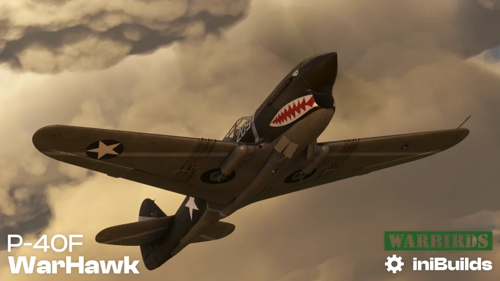 P-40F WarHawk by iniBuilds Now Released for MSFS - IniBuilds, Microsoft Flight Simulator