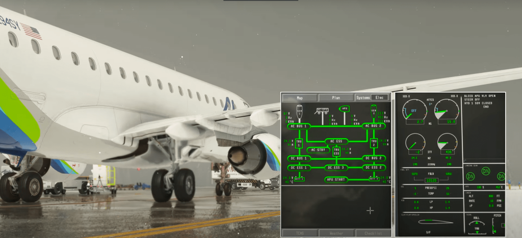 FlightSim Studio Previews E-Jets Systems - FlightSim Studio AG, Microsoft Flight Simulator