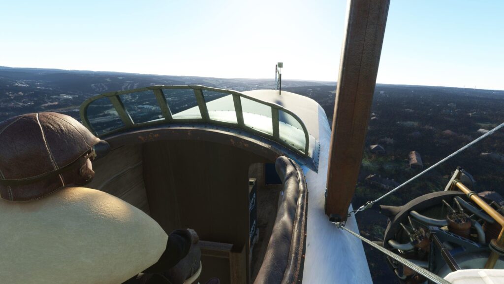 Red Wing Farman F.60 MSFS cockpit View