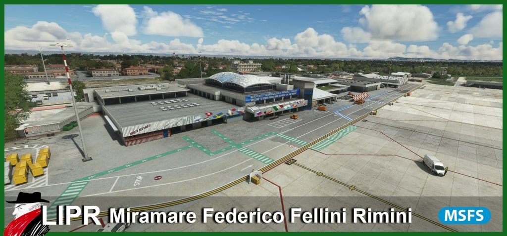 RFSceneryBuilding Releases New Rimini International for MSFS - Microsoft Flight Simulator, RFSceneryBuilding