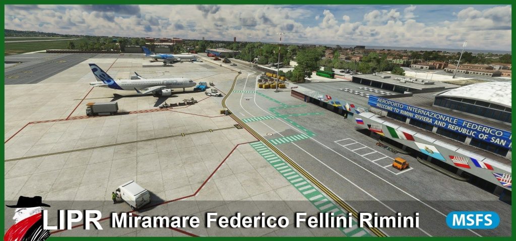 RFSceneryBuilding Releases New Rimini International for MSFS - Microsoft Flight Simulator, RFSceneryBuilding