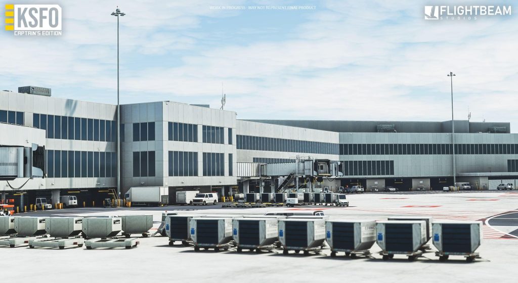 Flightbeam Shows San Francisco's New Terminal 1 for MSFS - FlightBeam, Microsoft Flight Simulator