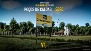 V1 Studio Releases Exotic Poços de Caldas Airport for MSFS Thumbnail