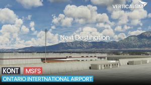 Verticalsim Announces Ontario International Airport for MSFS Thumbnail