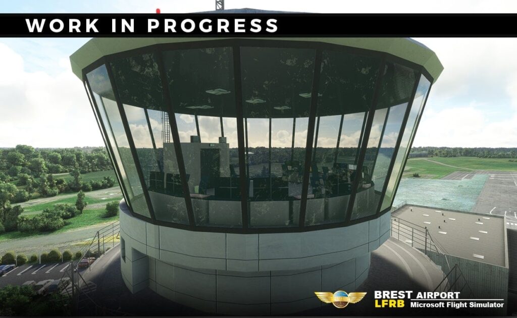 PESIM Previews Their New Brest Airport Scenery for MSFS - Pilot Experience Sim