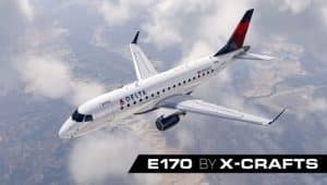 X-Crafts Releases Embraer Regional Jet Family for X-Plane 11 and 12 Thumbnail