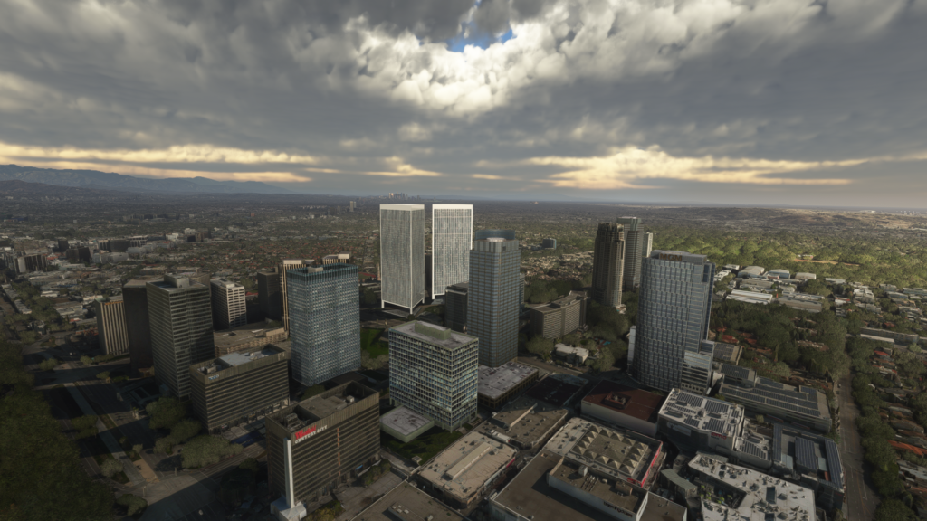 AC Scenery Los Angeles Cityscape