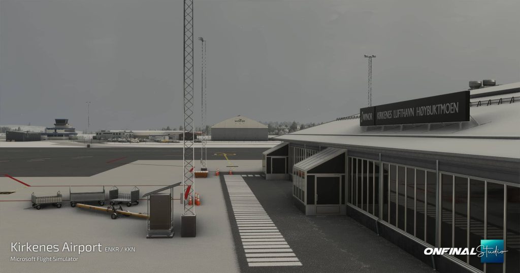 Kirkenes Airport by Onfinal studios for MSFS
