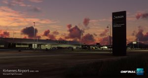 Kirkenes Airport by Onfinal Studios Released for MSFS Thumbnail