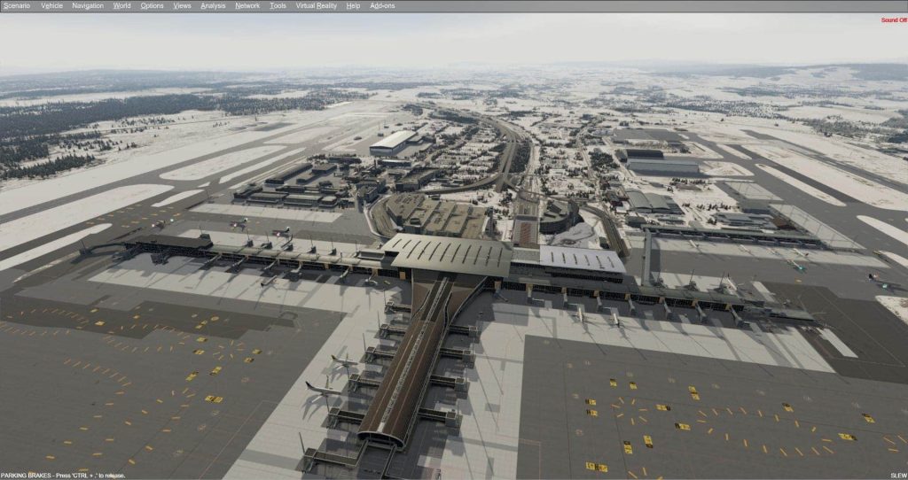 JustSim Releases Oslo Airport for Prepar3D v5 - JustSim, Prepar3D